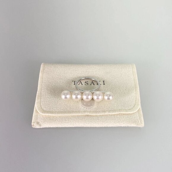 TASAKI Balance Signature White gold Pearl Ring - Picture 15 of 16